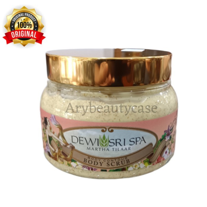 TERBARU Dewi sri spa Martha Tilaar Body Contour Body Scrub 380gr lulur Badan