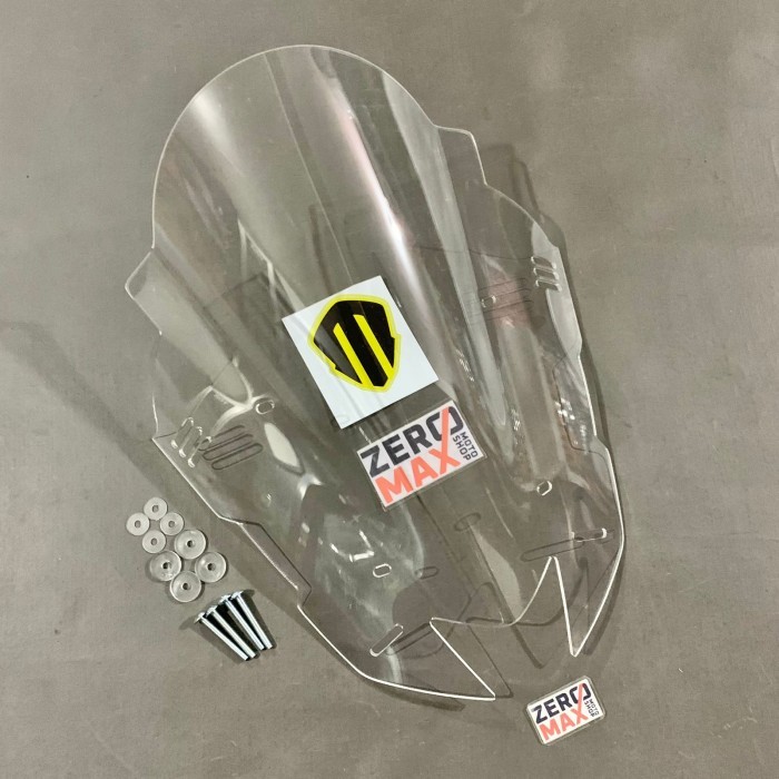 WINDSHIELD VISOR SECTBILL TDR HITECH CLEAR ALL NEW NMAX 2020 2021 UP BEST QUALITY