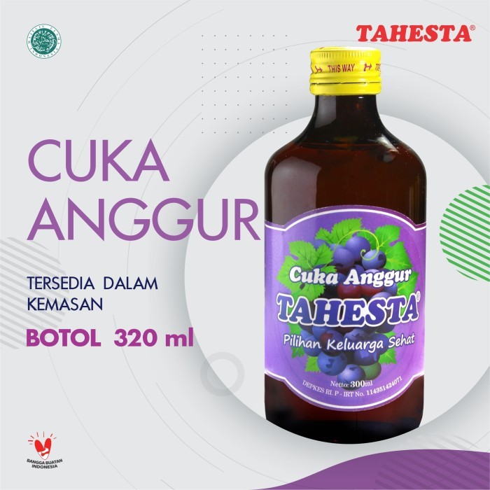 

TERMURAH Cuka Anggur Tahesta Original