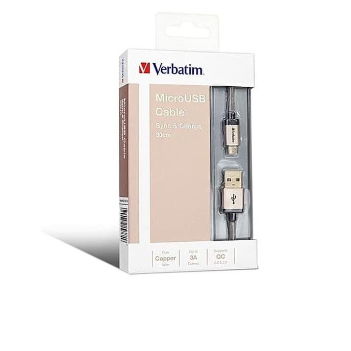 

TERSEDIA VERBATIM CABLE MICRO 30CM GOLD