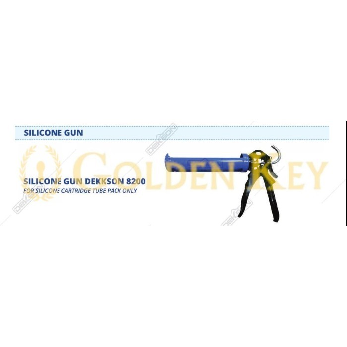 Terbaru Tembakan Lem Kaca Silikon Sealant Silicone Gun Dekkson Dekson 8200 -Gratisongkir
