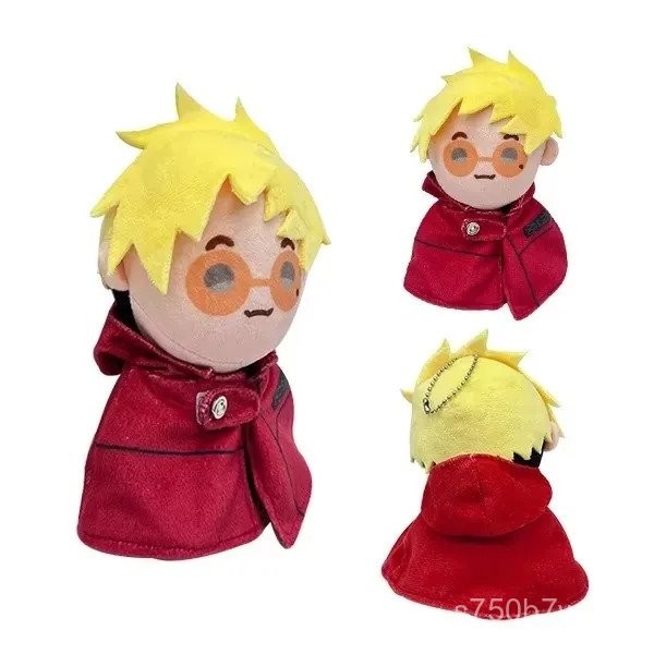 16CM Trigun Stampede Plush Toy Cartoon Stuffed Soft Toy Birthday Gift For Children EJP0