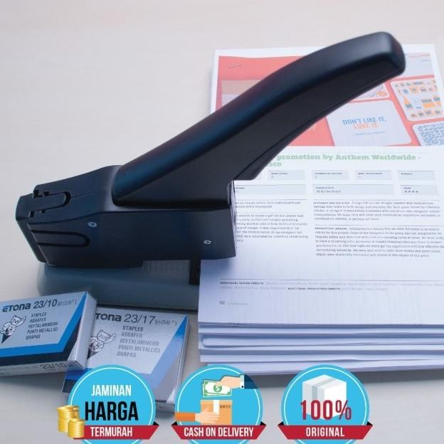 

Stapler Etona 260 Heavy Duty / Stapler Besar Di Atas 20