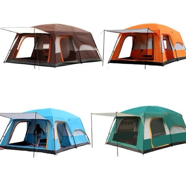 Kall Tenda Camel Camping Tent Outdoor Wateroof Besar 10-12Orang