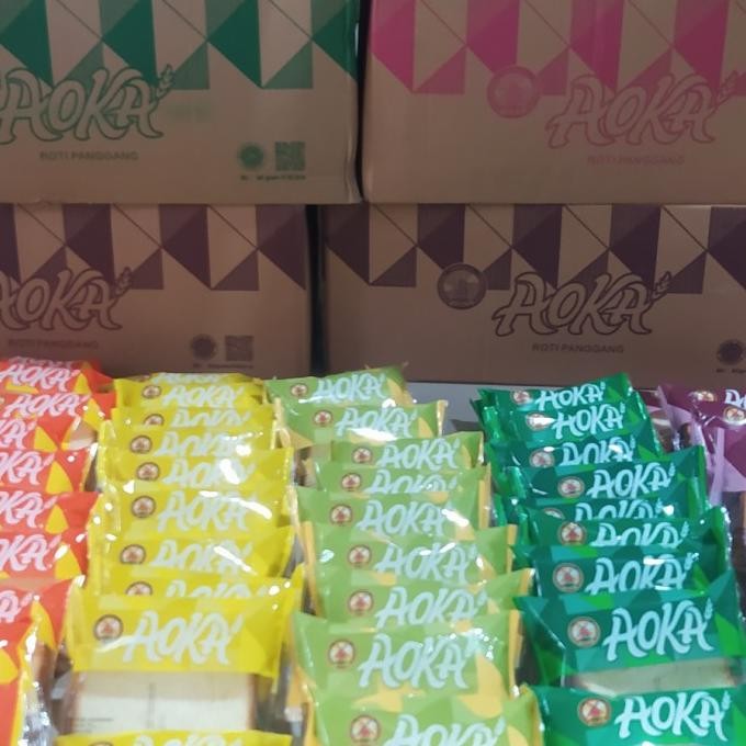 

roti aoka panggang isi selai