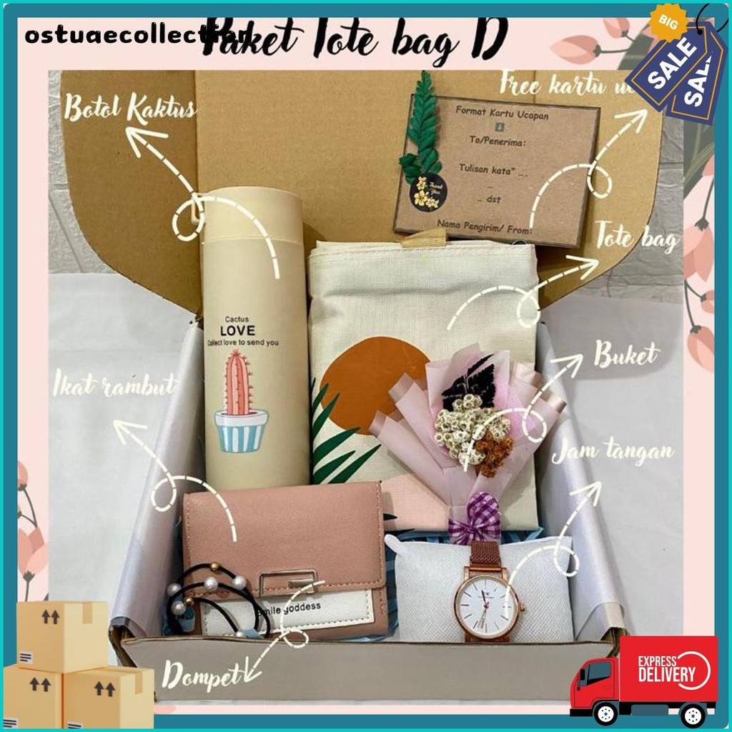 

Aralia-Hampers Ulang Tahun Cewek Kado Tote Bag Cewek Kado Ulang Tahun Cewek Hampers Anniversary Kado Wisuda Cewek Hampers Ulang Tahun Gift Box Hampers (6.6)