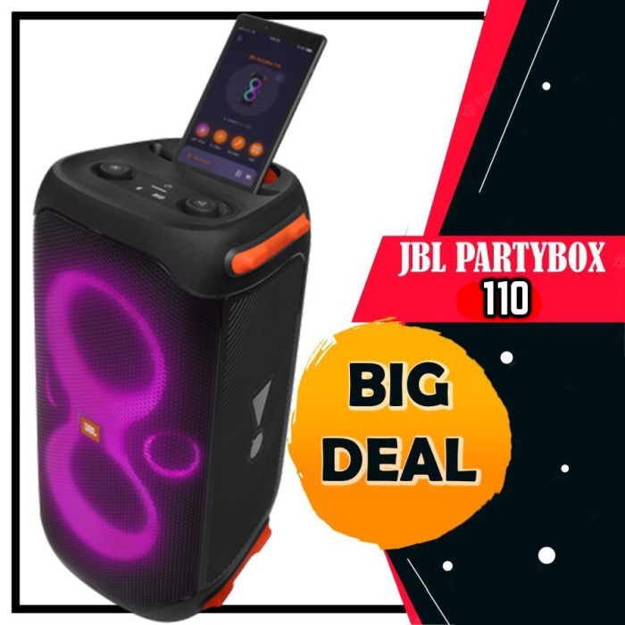 JBL Partybox 110 Party Box 110 Pengganti PB 100 Original Garansi IMS