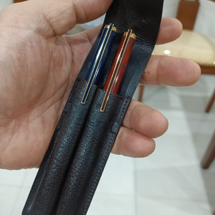 

Farizal - Holder /Tempat /Sarung Pulpen Kulit Asli Isi 2 Pena