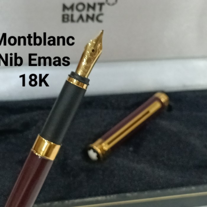 

Farizal - Pena Mont Blanc Nib Emas 18K Ori No Parker St Dupont Sheaffer Caran