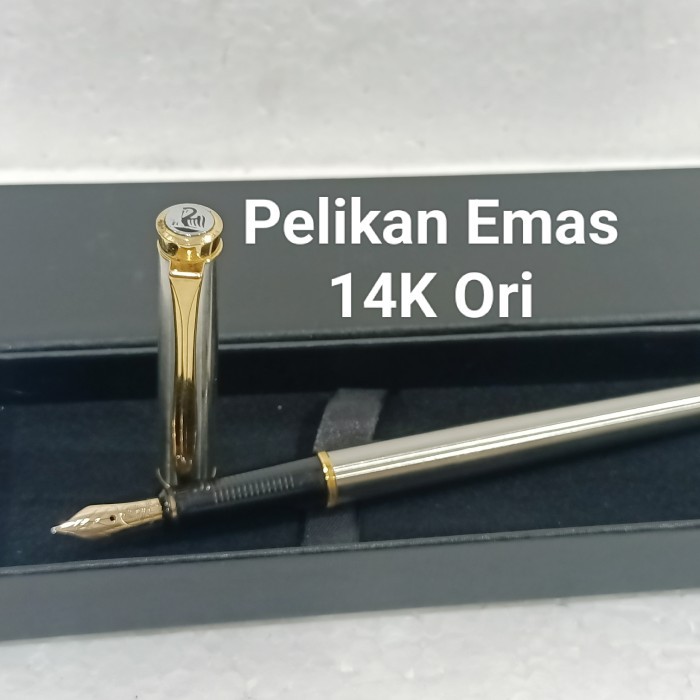 

Farizal - Pena Pelikan Nib Emas 14K Original No Parker St Dupont Mont Blanc Waterman Sheaffer Pilot