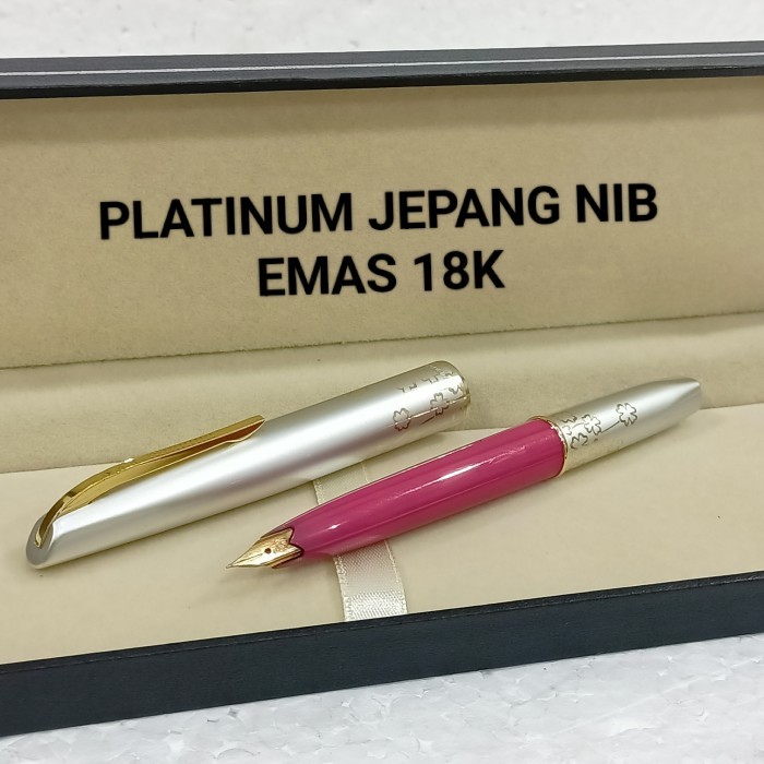 

Farizal - Pena Platinum Jepang Mata Nib Emas 18K Original No Pilot Parker Pelikan Sailor Waterman