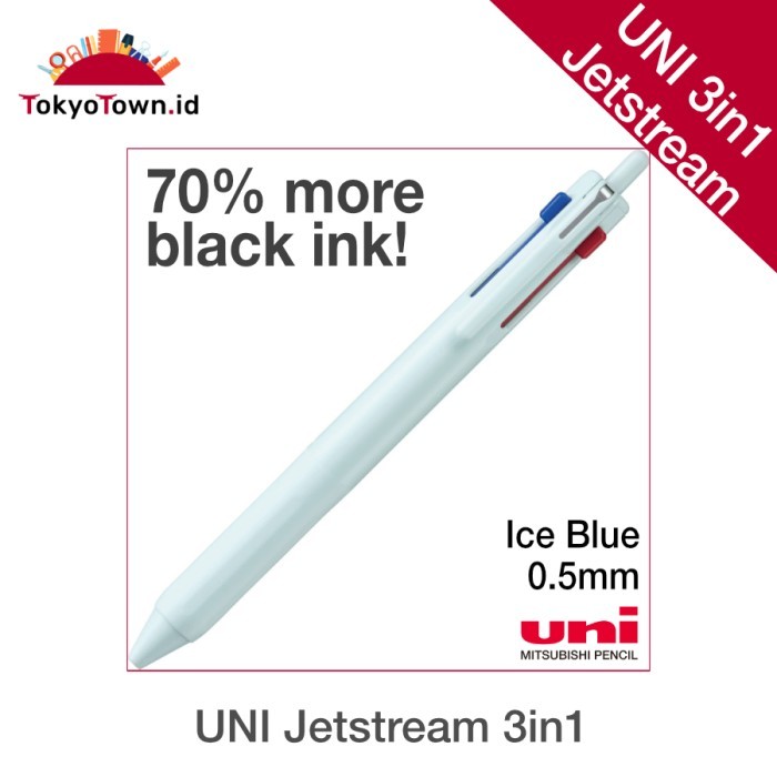 

Ready Uni Ball Jetstream Multi Color Ballpoint Tri-Color
