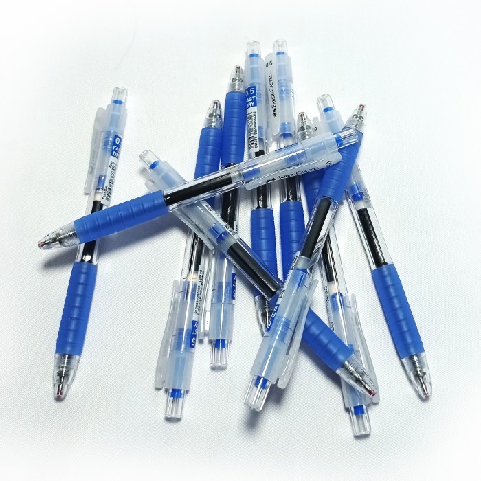 

Ready Faber Castell Gel Pen Fast DRY 0.5mm - [ LUSIN ]