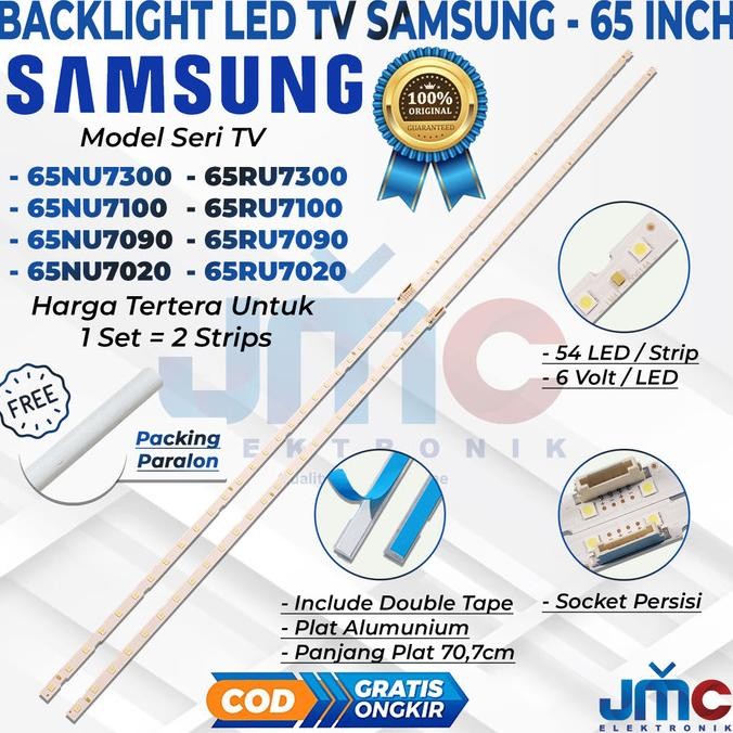 TERBARU - BACKLIGHT TV SAMSUNG UA65NU7100K UA65NU7100 UA-65NU7100 UA-65NU7300