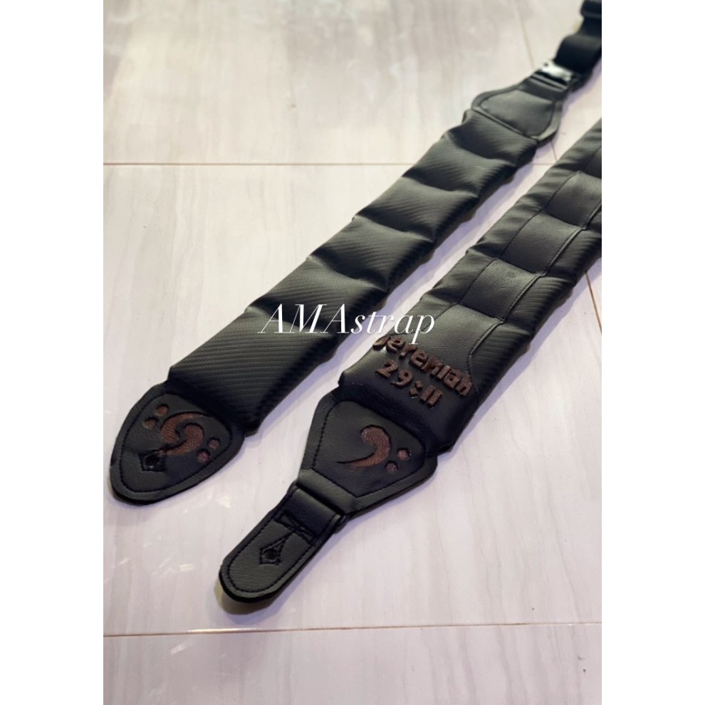 Strap gitar dan strap bass premium bisa custom