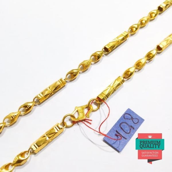 Promo Kalung etnik elegant emas asli kadar 916 Keren