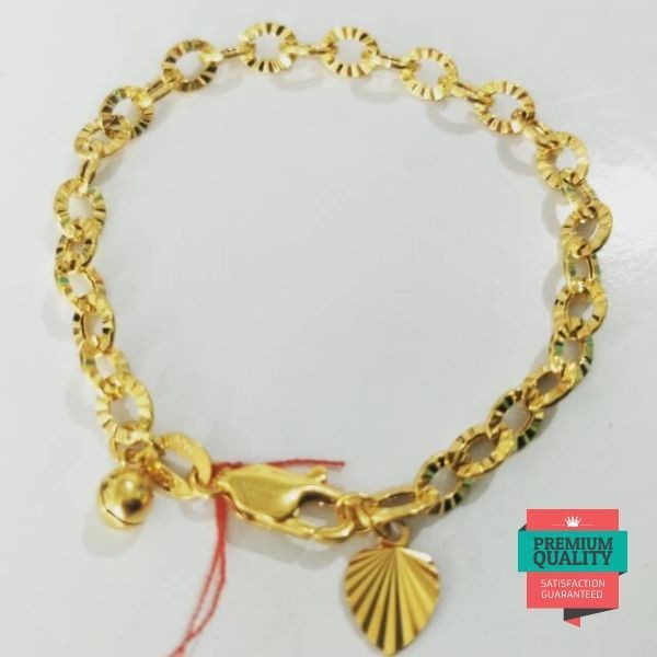 Murah Gelang anak emas asli kadar 700 berat 3 gram Keren