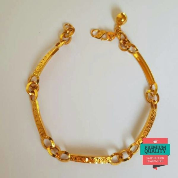 Promo Gelang emas asli kadar 875 model moccaa Elegan