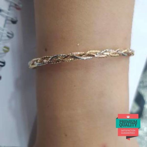 Grosir gelang italy emas asli kadar 750 Elegan