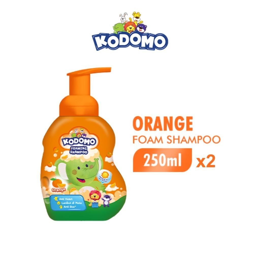 Kodomo Shampoo Orange Botol 250 ml x2