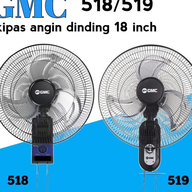 Kipas Angin Gmc Dinding 18 Inch/Kipas Angin Tornado/Kipas Angin Besi/Kipas Angin Dinding Blower