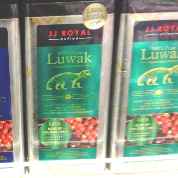 

jj royal 100% pure luwak signature coffee 100 gr/ground coffee/kopi