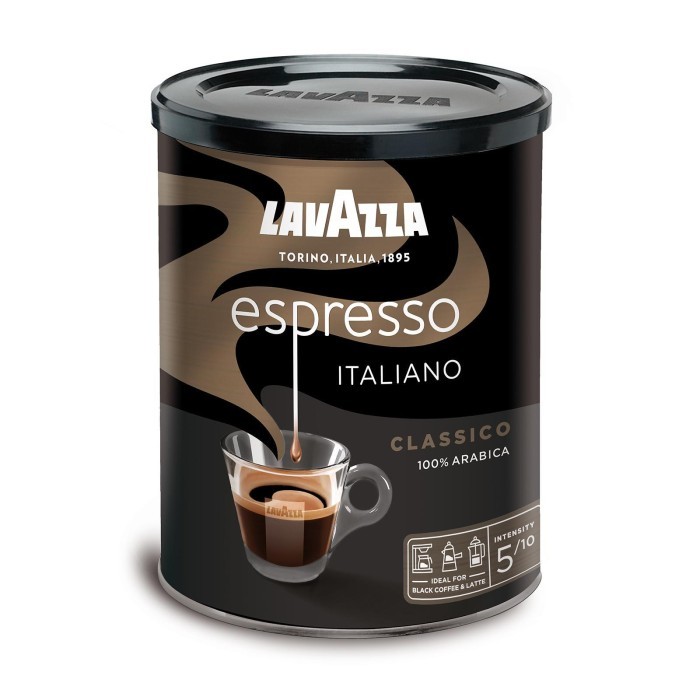 

Lavazza Cafe Espresso Ground Coffee Tin 250g