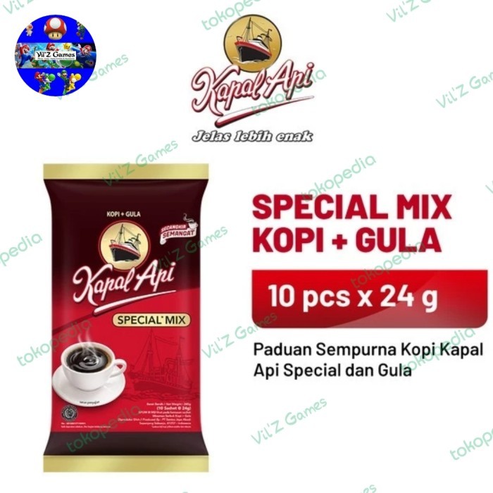

Kopi Kapal Api Special Mix Per 1 Renceng 10 pcs
