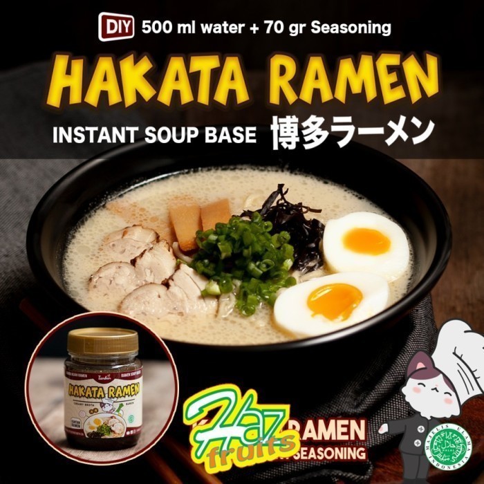 

Bumbu Instan Ramen ( Hakata Ramen ) 6 - 8 Porsi Halal
