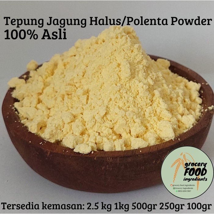 

Tepung jagung halus 500gram/ polenta powder