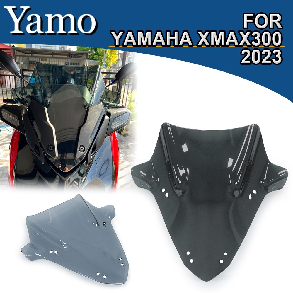 Untuk YAMAHA XMAX 300 2023-2024 XMAX300 V2 modified competitive windshield sports front windshield d