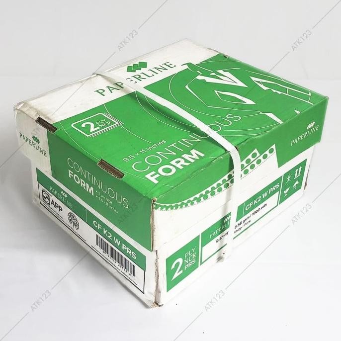 

BEBAS ONGKIR - Continuous Form Paperline 2 Ply Warna 9 1/2 x 11 in (K2 W PRS)
