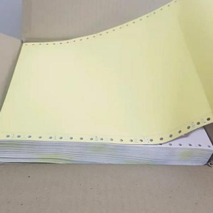 

TERMURAH - continuous form kertas komputer 3ply full atau bagi 2 paper prins