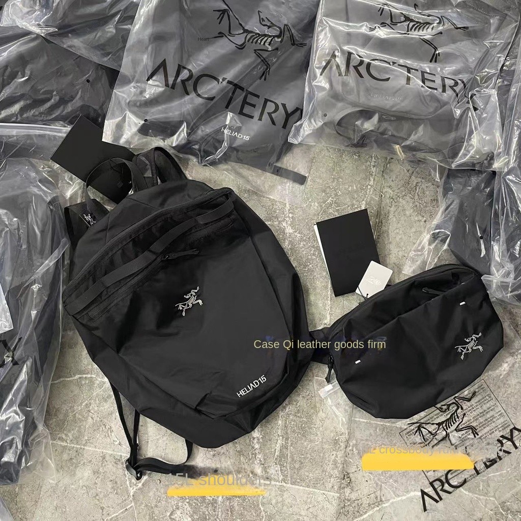 Tas Selempang Pria dan Wanita Arcteryx Heliad 6L Luar Ruangan Tas Bahu Tunggal Tanpa Seksualitas Tas