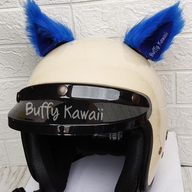 ] accesories helm kuping FOX kucing helmet nekomimi cat ear motorcycle