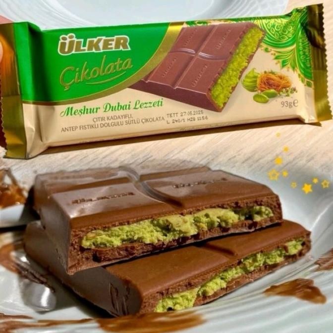 

Coklat Dubai Viral Coklat Pistachio Ulker Coklat Dubai Turki Original New AM99