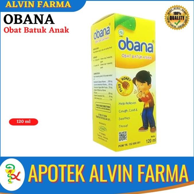 Sale Obana Obat Batuk Anak Obana Obat Masuk Angin Obana