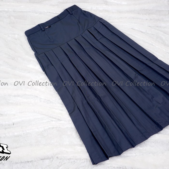 Seragam sma rok rempel bawah pinggang-rok sma rempel bawah pinggang
