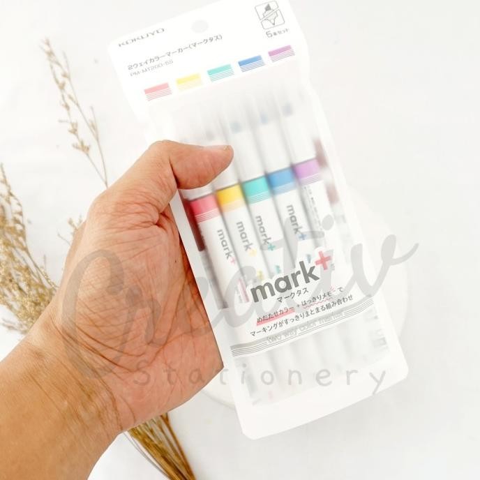 

TERMURAH - Kokuyo Highlighter Double Side Mark+ MT200 Penanda