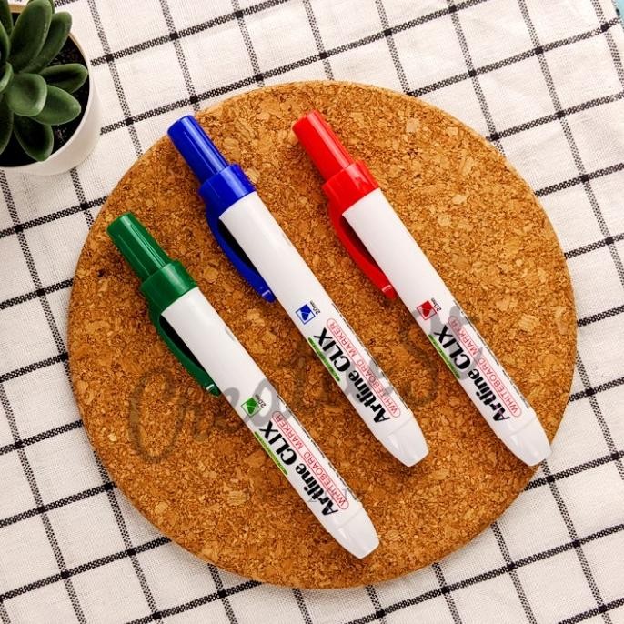 

TERBARU - Artline Clix Spidol Whiteboard Marker Papan Tulis EK-573 Retractable