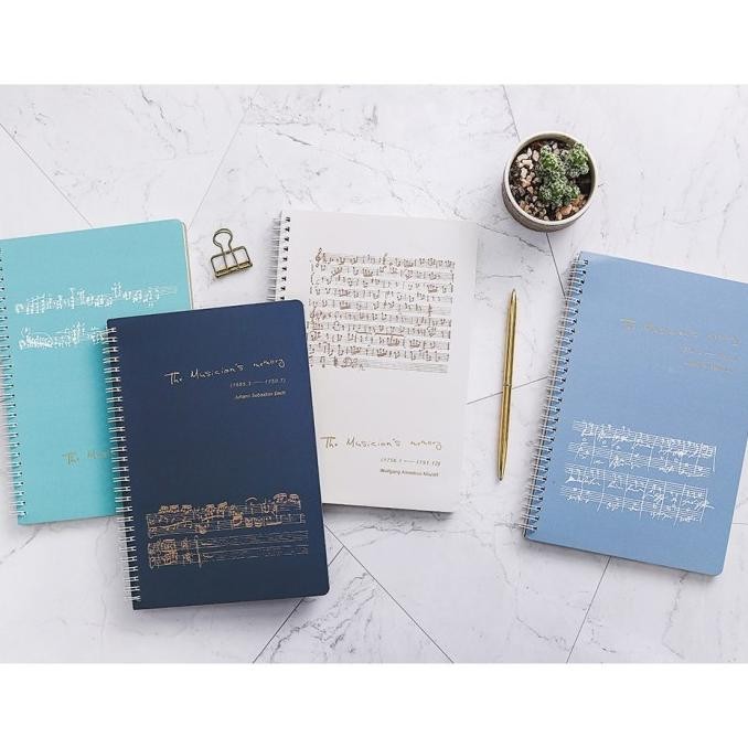 

TERMURAH - The Musicians Memory Spiral Ruled Notebook B5 [CREATIV]