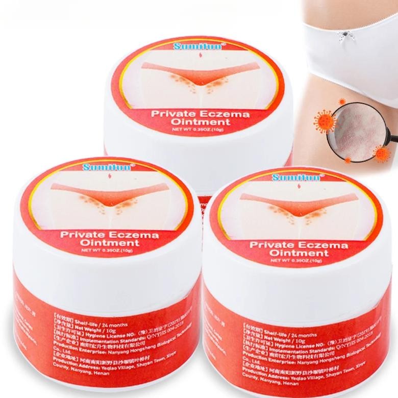 private antibacterial cream skin allergies perspiration spot external application ointment repair it