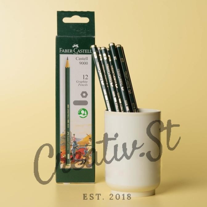 

BEBAS ONGKIR - Pensil Faber Castell 2B B 3B 4B 5B 6B 7B 8B HB H F 2H 3H 4H 5H 6H