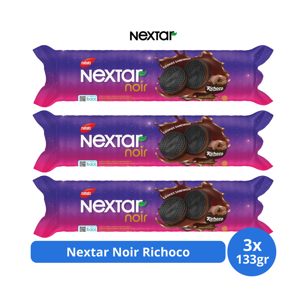 

Nextar Noir Richoco 133gr x 3 pcs