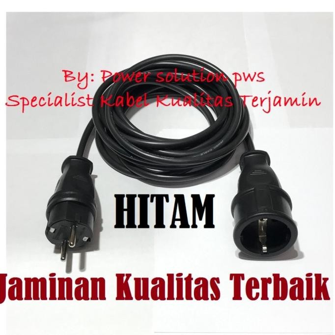 Kabel Listrik Tambahan ( Extension ) 20 Meter Kabel Rol colokan kabel Murah