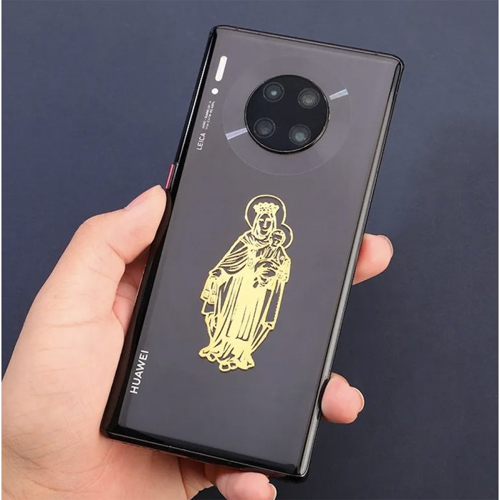 

Ready Sticker HP Rohani Tempelan Handpone Logo Stiker Gambar Rohani Yesus Salib Gold Murah Aksesoris