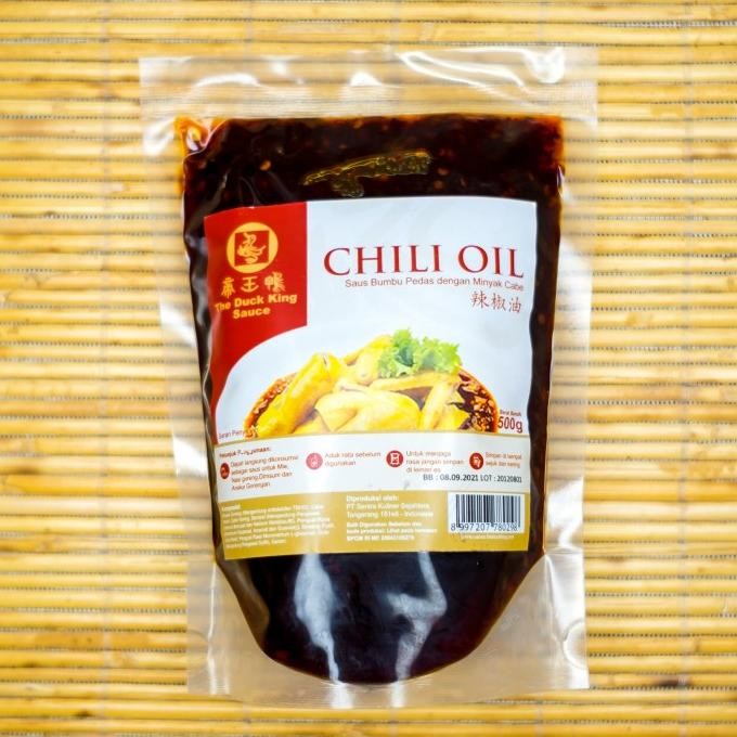 

Chili Oil / Minyak Cabe - The Duck King Sauce 500g BS86