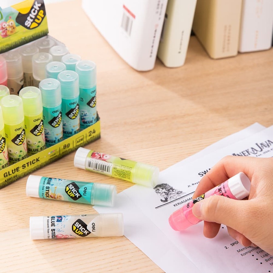 

Deli EA20700 Lem Stik Gel Warna Transparan tidak beracun