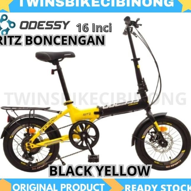Sepeda Lipat 16 Odessy Ritz Disc Brake