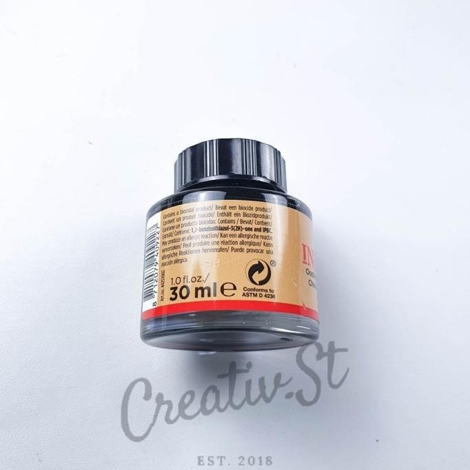 

Talens Kaligrafi Talens Black Liquid Indian Ink 30ml Calligraphy Tinta